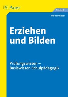 Erziehen Und Bilden Von Werner Wiater