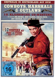 Cowboys - Marshals & Outlaws - Klassische US - Western Box (10 Filme auf 10 DVDs) von div. | DVD | Zustand neu