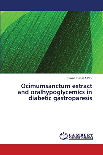 Ocimumsanctum extract and oralhypoglycemics in diabetic gastroparesis: DE
