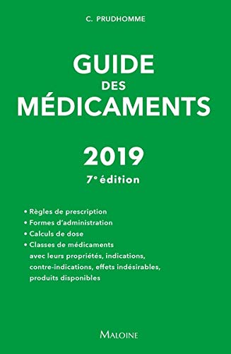 Guide Des Médicaments 2019, Guide Poche Infirmiers