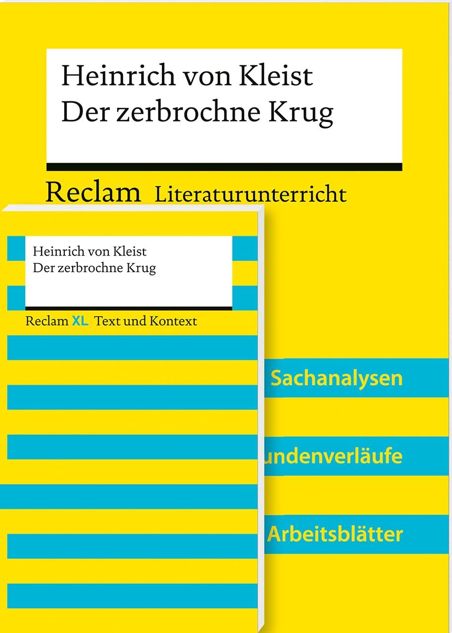 Paket für Lehrkräfte 'Heinrich von Kleist: Der zerbrochne Krug' (Textausgabe und Lehrerband). 2 Bände eingeschweißt: Der Klassiker der deutschen ... mit Primärtext und Unterrichtsmaterialien