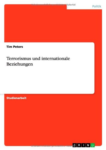 Terrorismus und internationale Beziehungen
