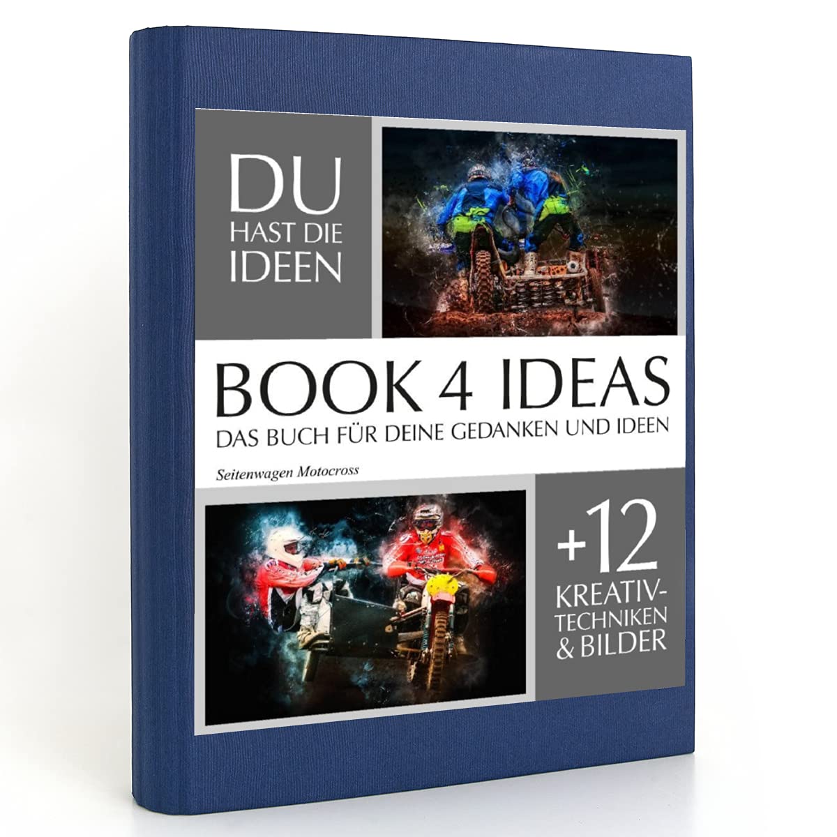 BOOK 4 IDEAS classic | Seitenwagen Motocross, Notizbuch, Bullet Journal mit Kreativitätstechniken und Bildern, DIN A5: Motocross, faszinierender ... in Supply Chain, Healthcare, and Supply Chain