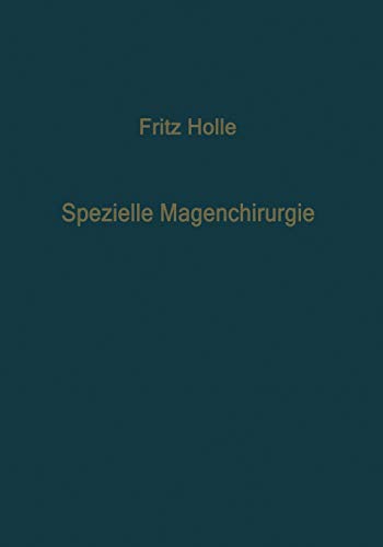 Spezielle Magenchirurgie