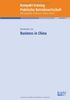 Business in China (Kompakt-Training Praktische Betriebswirtschaft)