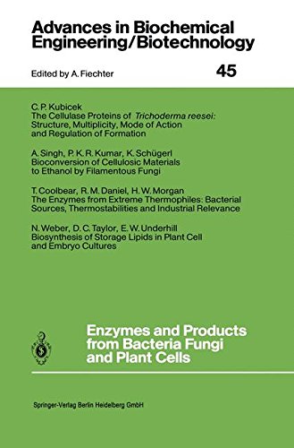 Enzymes and Products from Bacteria Fungi and Plant Cells (Advances in Biochemical Engineering/Biotechnology, Band 45)