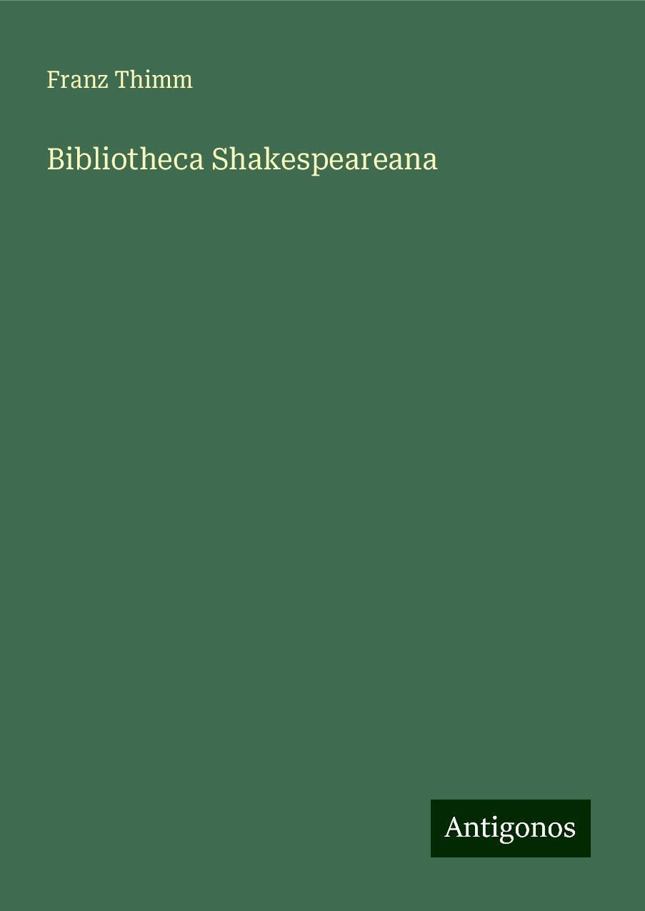 Bibliotheca Shakespeareana
