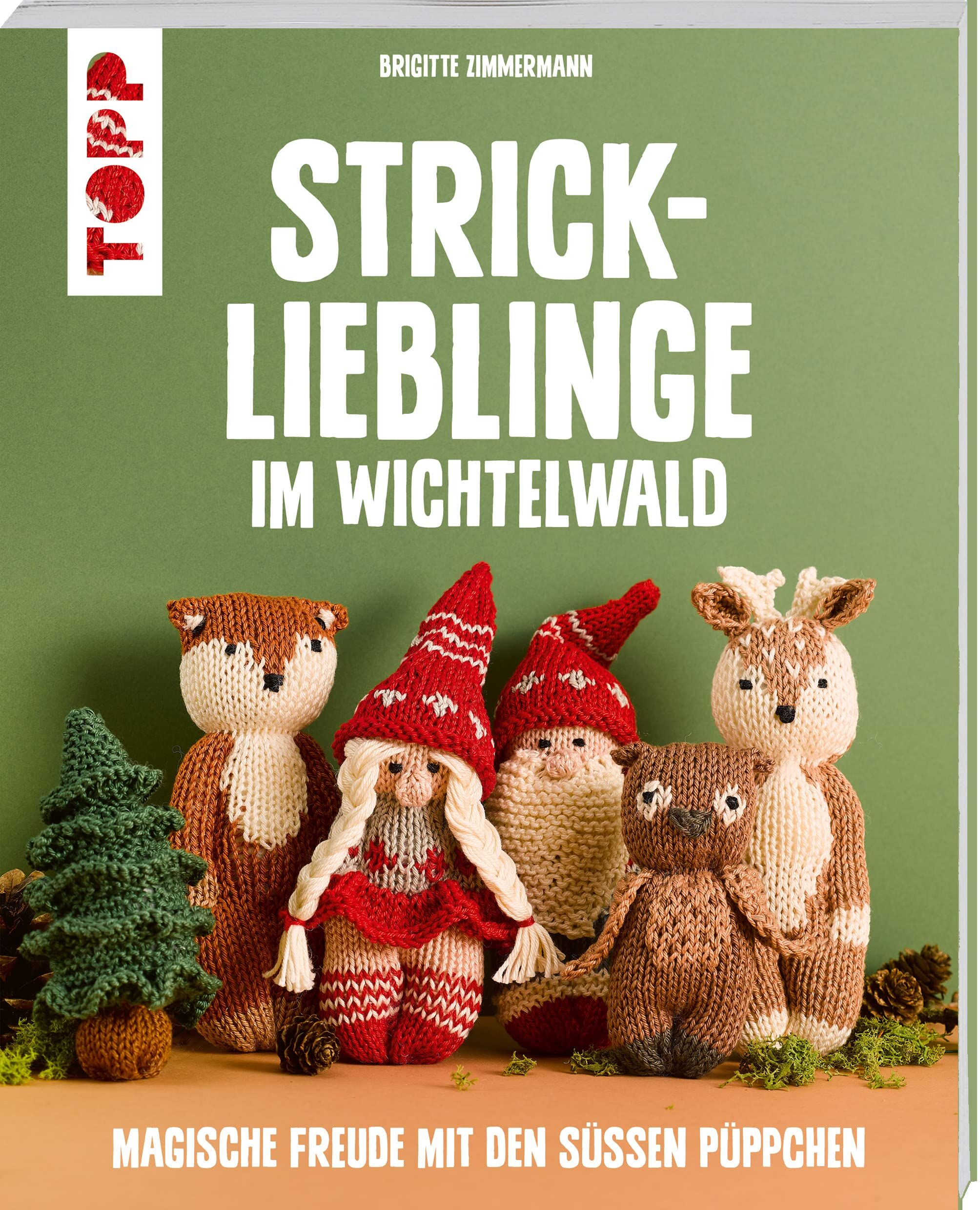 Strick-Lieblinge im Wichtelwald - Brigitte Zimmermann Kartoniert (TB)