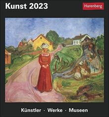 Kunst Tagesabreißkalender 2023: Kulturkalender - Künstler, Werke, Museen