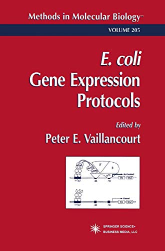 E. Coli Gene Expression Protocols (Methods in Molecular Biology Volume 205) (Methods in Molecular Biology, 205, Band 205)