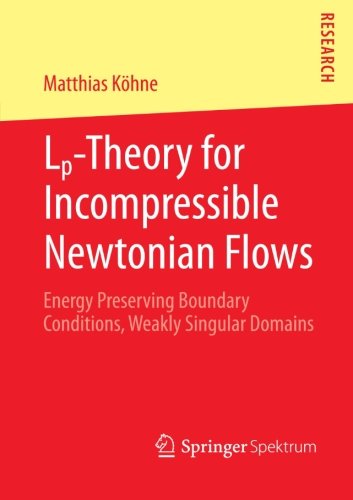 Lp-Theory for Incompressible Newtonian Flows: Energy Preserving Boundary Conditions, Weakly Singular Domains