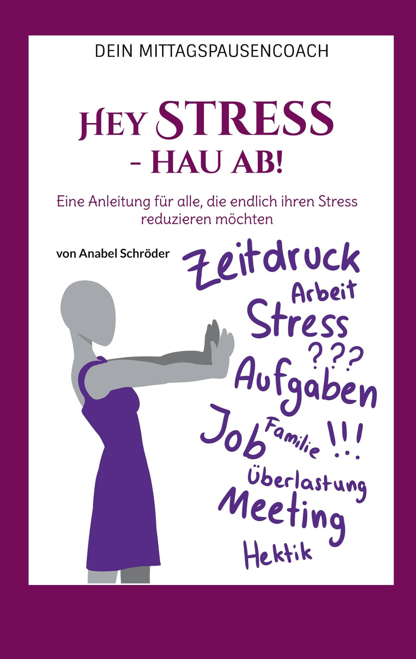 Hey Stress - hau ab!: Eine Anleitung für alle, die endlich ihren Stress reduzieren möchten (Dein Mittagspausen-Coach)