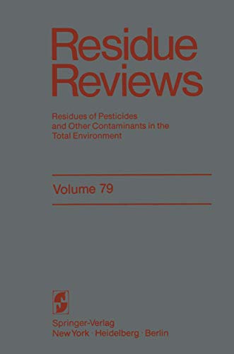 Triphenyltin Compounds and their Degradation Products (Reviews of Environmental Contamination and Toxicology) (Reviews of Environmental Contamination and Toxicology, 79, Band 79)