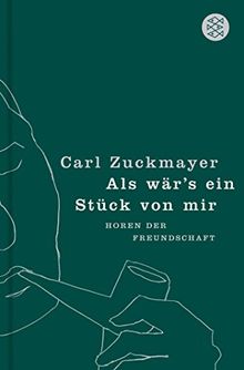 Als wär's ein Stück von mir: Horen der Freundschaft