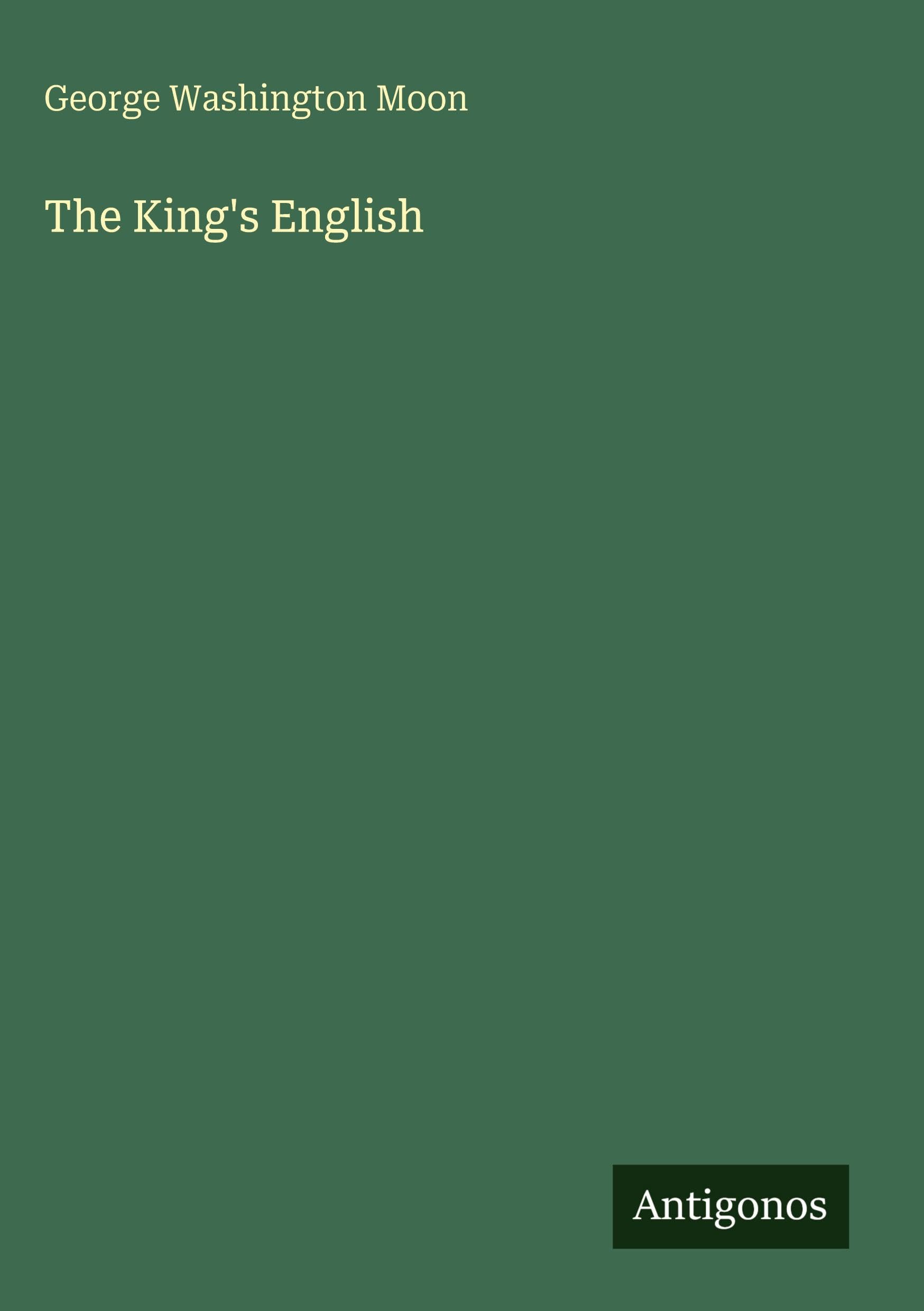 The King's English