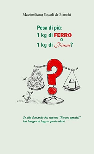 Pesa di più: 1 kg di ferro o 1 kg di piume?