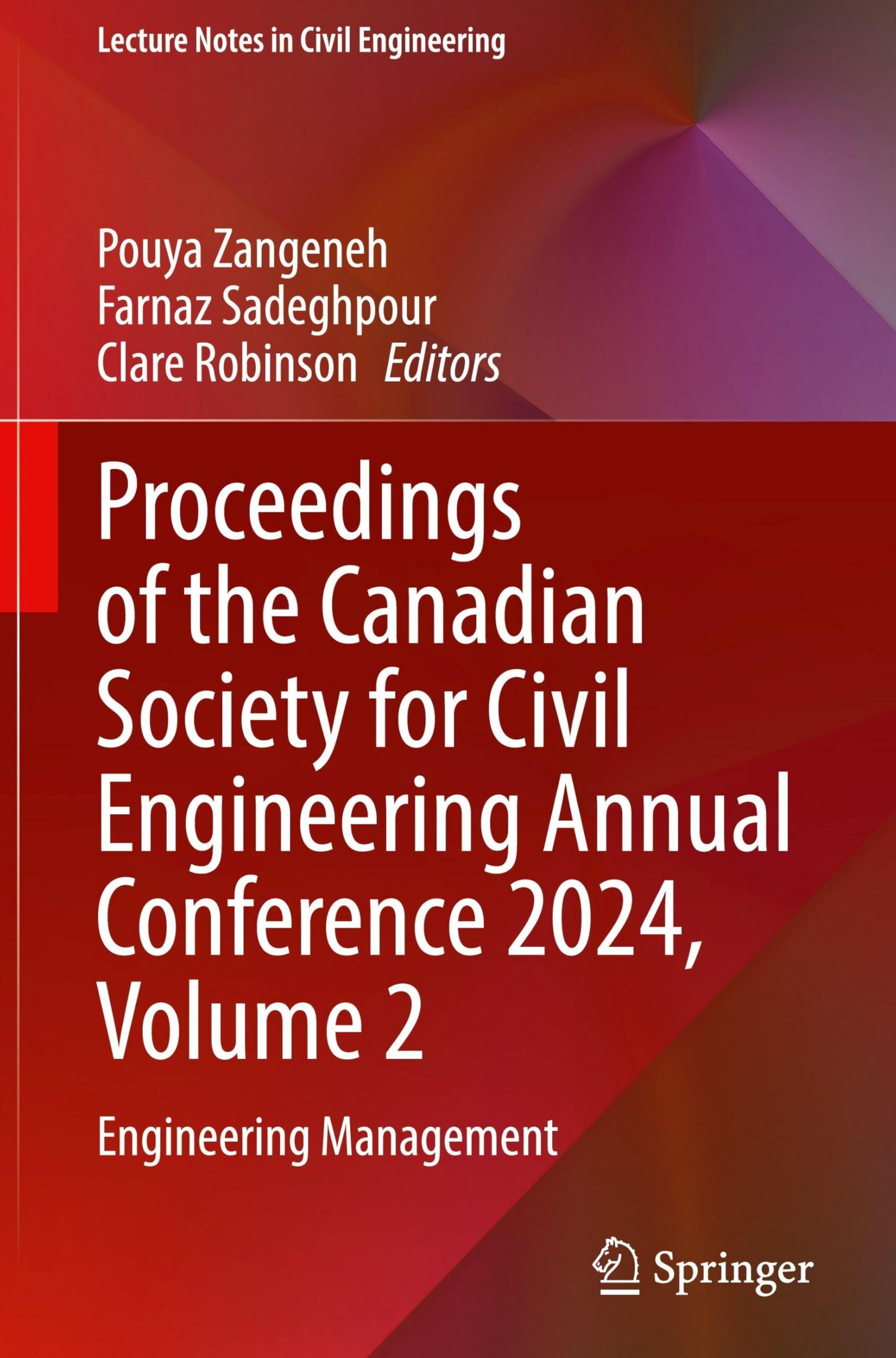 Proceedings of the Canadian Society for Civil Engineering Annual Conference 2024, Volume 2