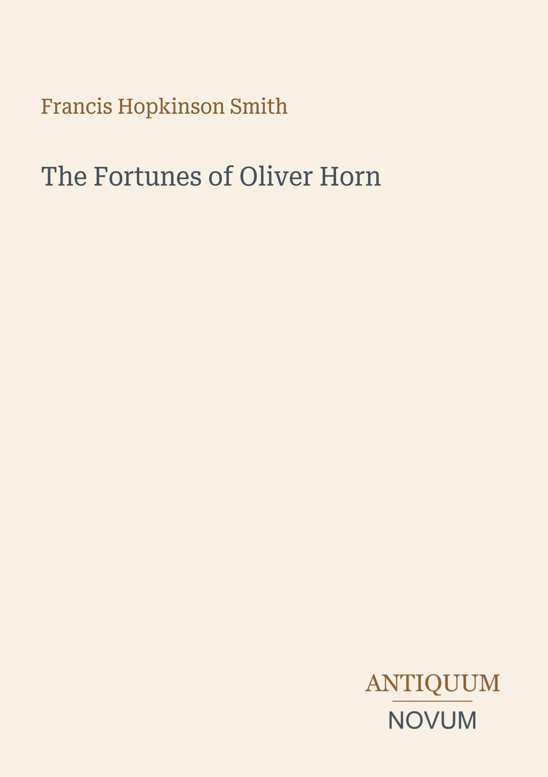 The Fortunes of Oliver Horn