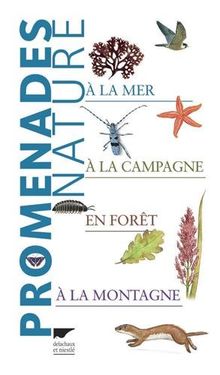 Promenades nature : à la mer, à la campagne, en forêt, à la montagne
