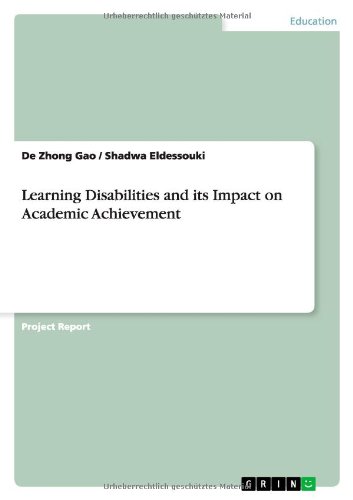 Learning Disabilities and its Impact on Academic Achievement