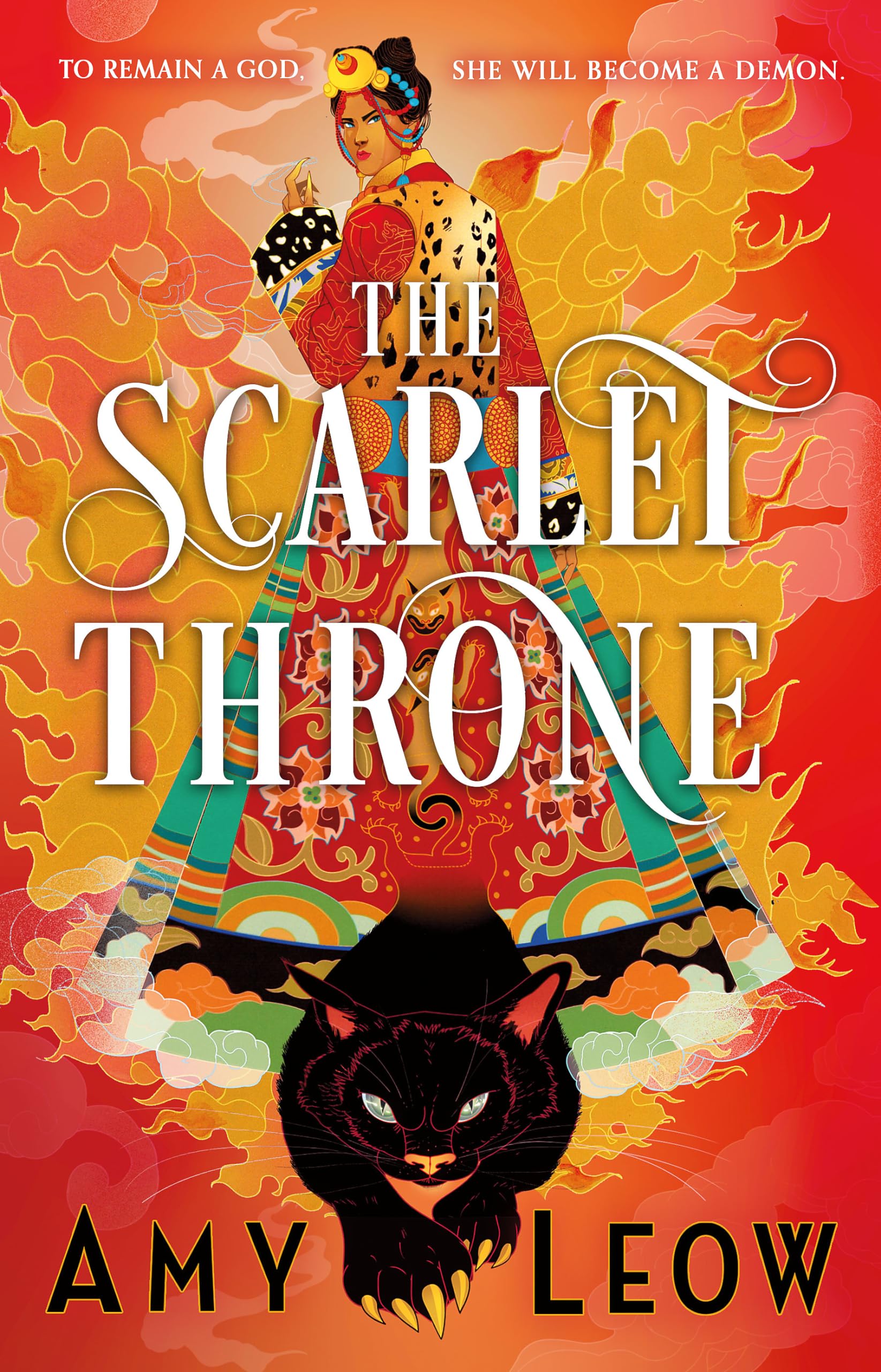The Scarlet Throne: A thrilling and morally grey villain fantasy debut, influenced by Nepali 'living goddess' traditions