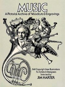 Music: A Pictorial Archive of Woodcuts and Engravings (Dover Pictorial Archives)