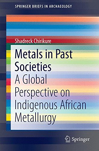 SpringerBriefs in Archaeology   Metals in Past Societies - Shadreck Chirikure Kartoniert (TB)