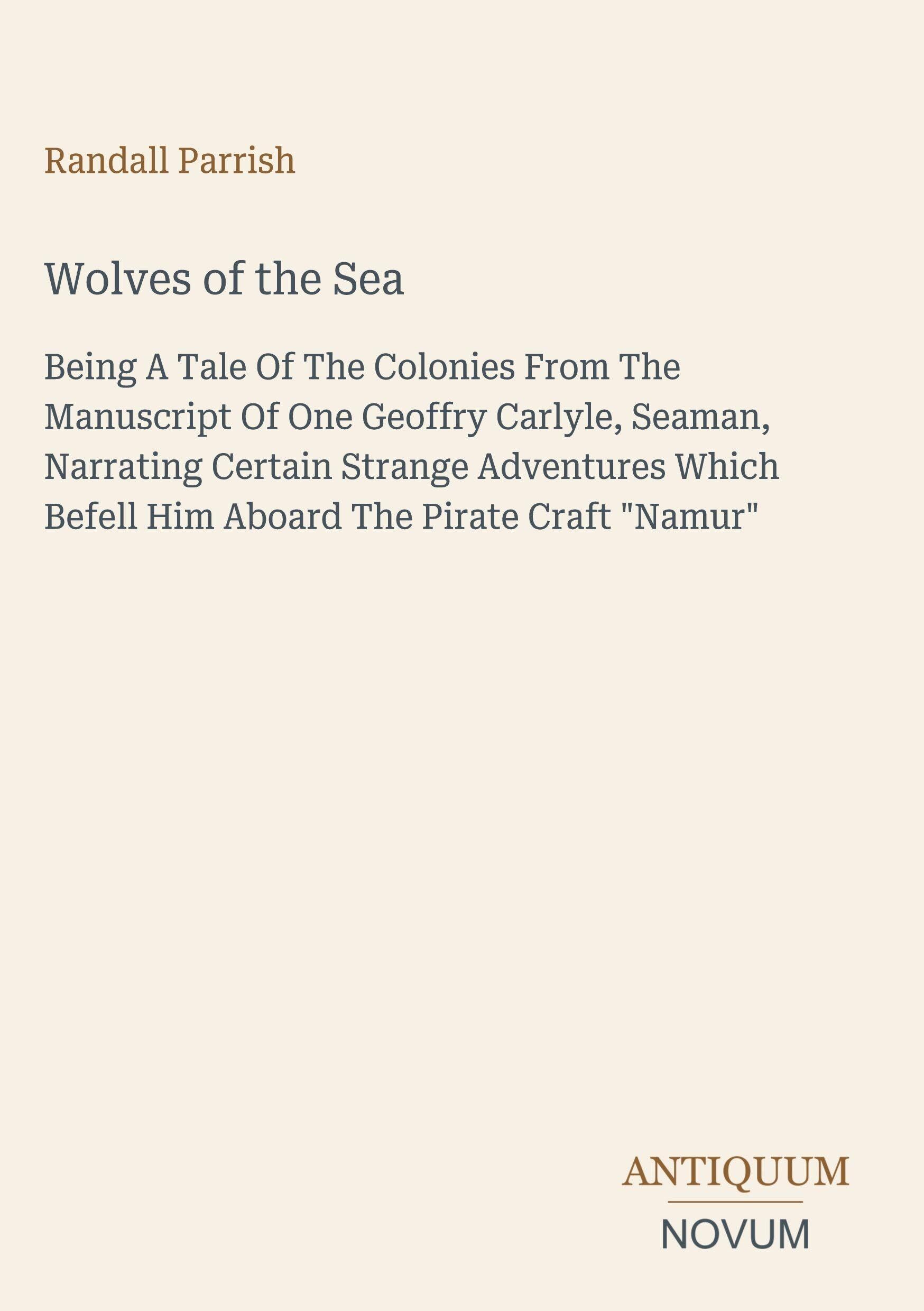 Wolves of the Sea