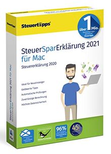SteuerSparErklärung 2021 Mac: Steuererklärung 2020 für Mac
