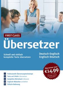 First Class Übersetzer Englisch 2010