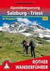 Alpenüberquerung Salzburg - Triest: 28 Etappen. Mit GPS-Tracks. (Rother Wanderführer)