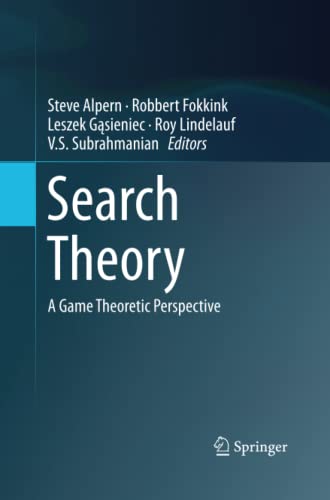 Search Theory: A Game Theoretic Perspective
