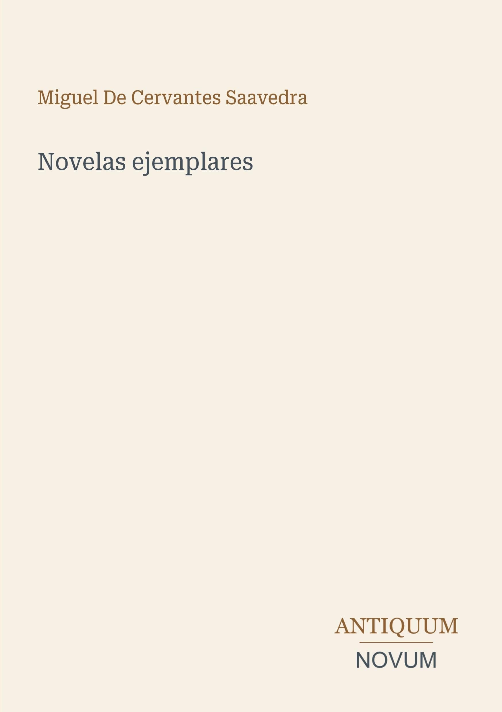 Novelas ejemplares