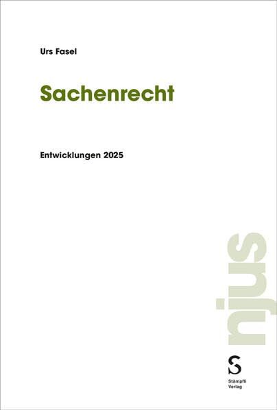 Sachenrecht - Neuware