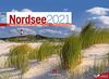 Nordsee ReiseLust Kalender 2021, Wandkalender im Querformat (45x33 cm) - Natur- und Reisekalender Deutsche Küste und Meer