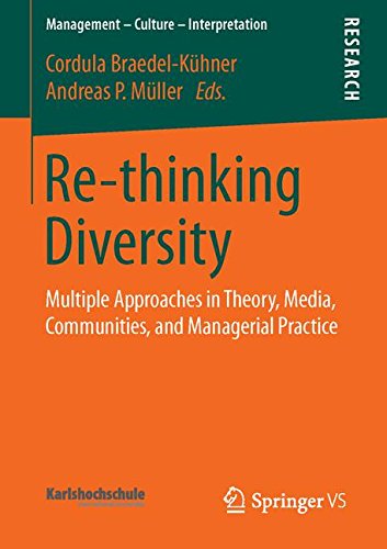 Cordula Braedel-Kühner Re-thinking Diversity, Multiple Approaches In Theory, Media, Communities, And Managerial Practice (Management - Culture - Interpretation)