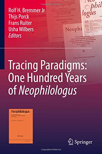 Tracing Paradigms: One Hundred Years of Neophilologus