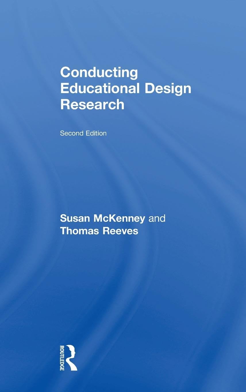 Susan Mckenney Conducting Educational Design Research