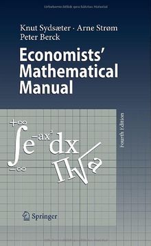 Economists' Mathematical Manual