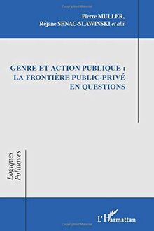 Genre et action publique : la frontière public-privé en questions