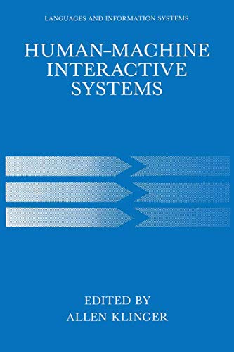 Human-Machine Interactive Systems (Languages and Information Systems)