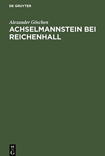 Achselmannstein bei Reichenhall: Eine Bade-Skizze