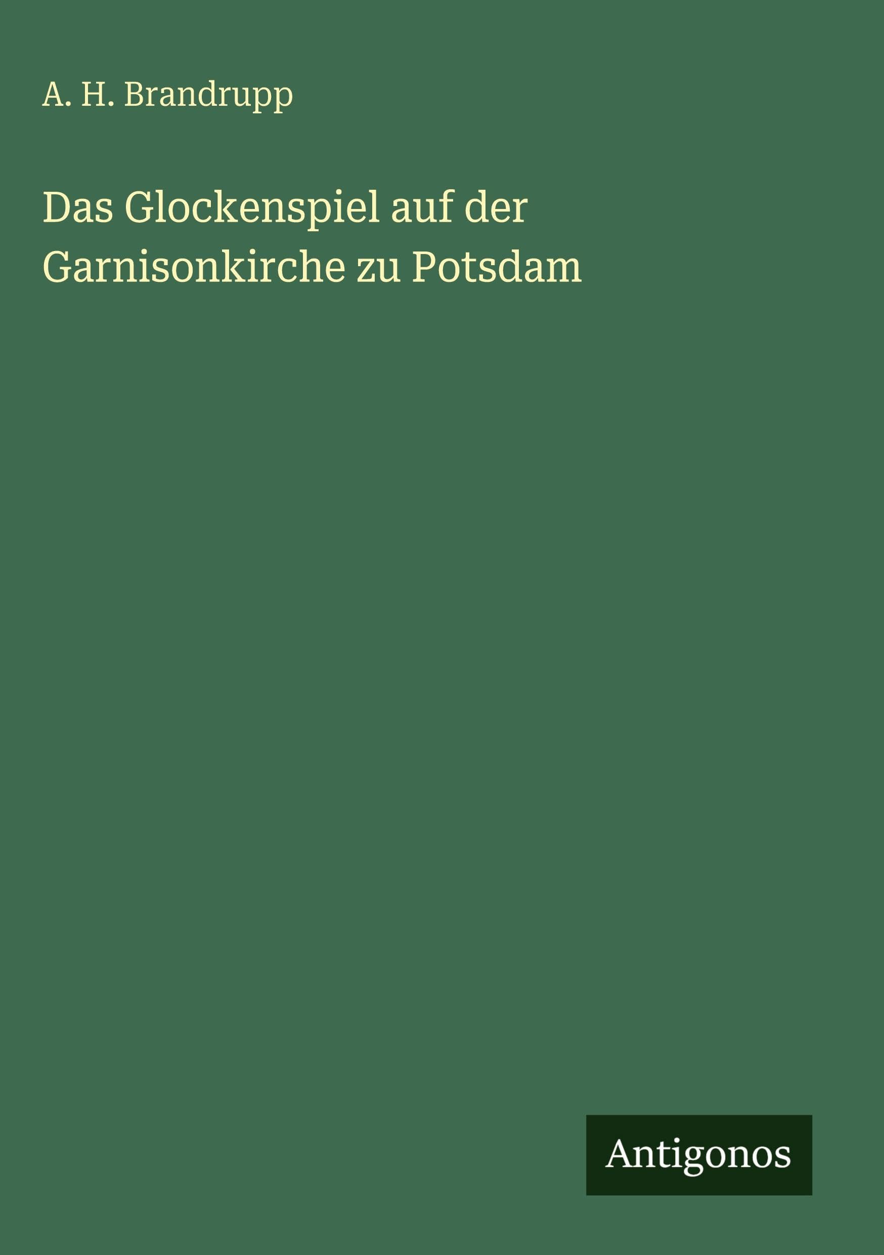 Das Glockenspiel auf der Garnisonkirche zu Potsdam