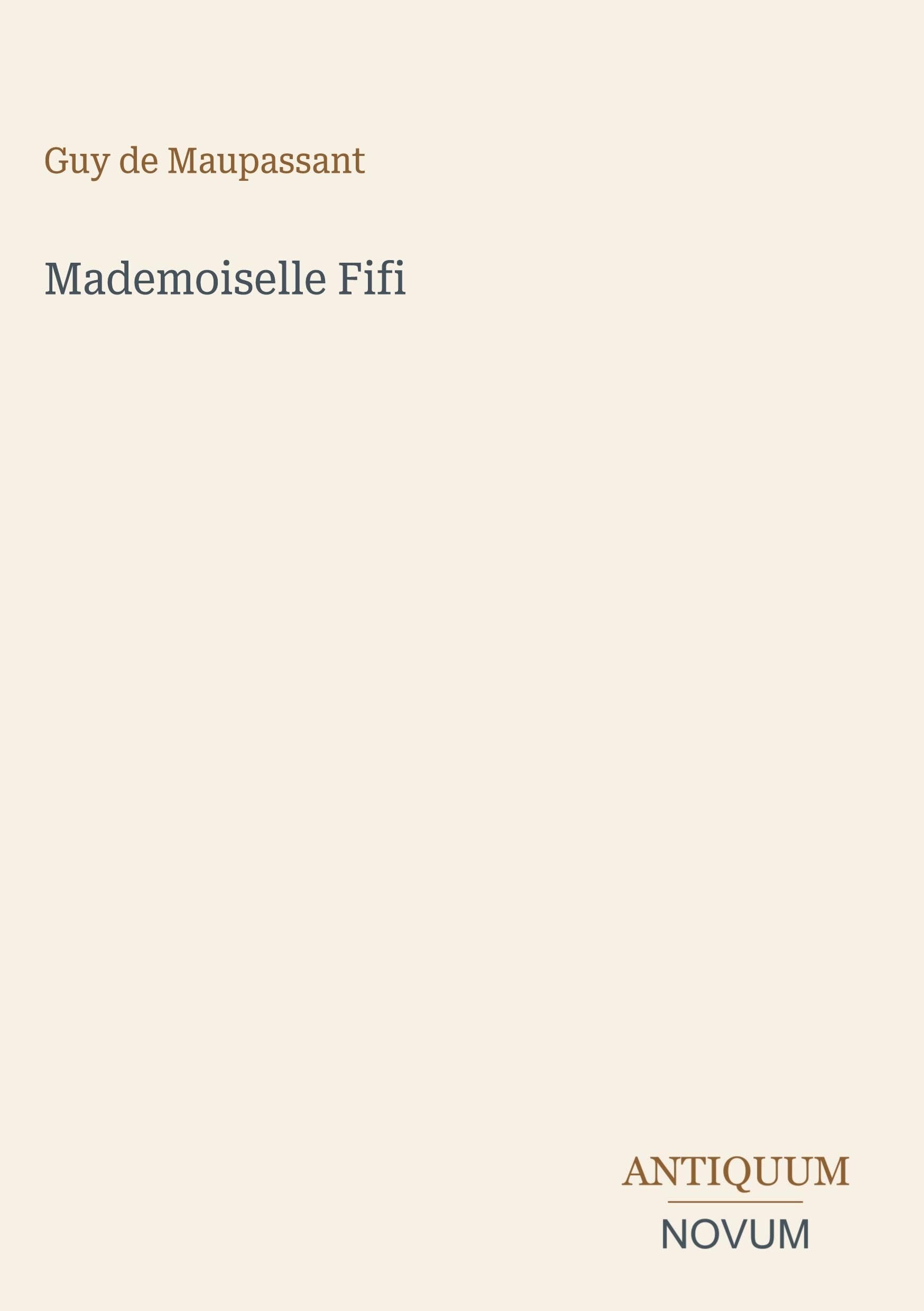 Mademoiselle Fifi