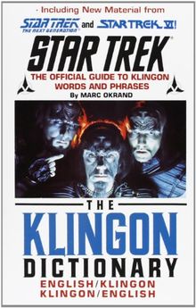 The Klingon Dictionary: English/Klingon, Klingon/English (Star Trek)