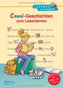 LESEMAUS zum Lesenlernen Sammelbände: Conni-Geschichten zum Lesenlernen: Lesestufe 1 - für Leseanfänger