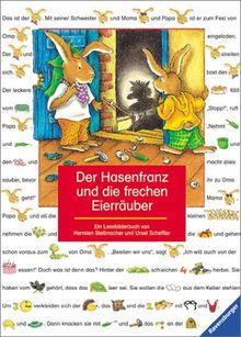 Lesebilderbuch: Der Hasenfranz und die frechen Eierräuber