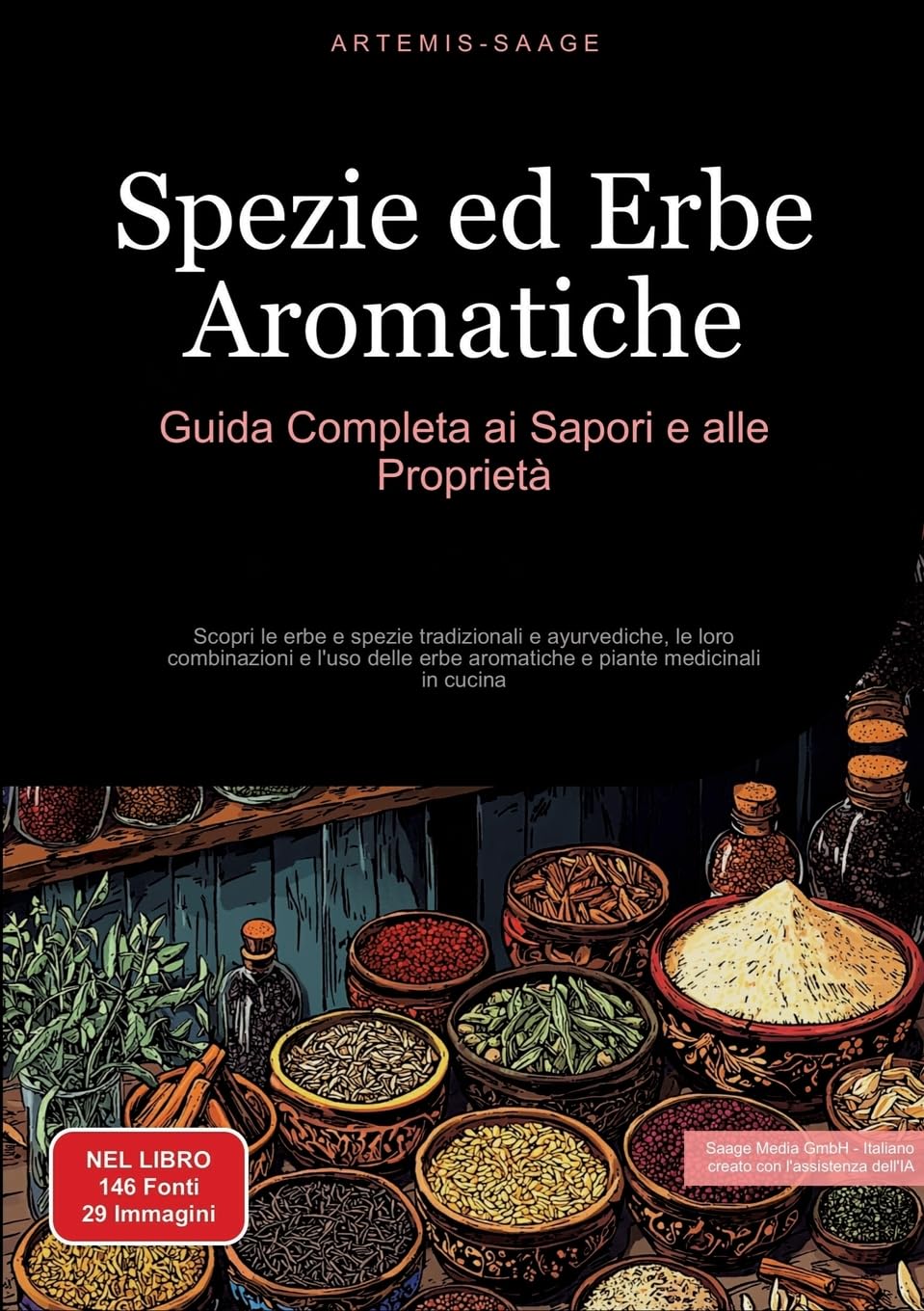 Spezie ed Erbe Aromatiche: Guida Completa ai Sapori e alle Proprietà: Scopri le erbe e spezie tradizionali e ayurvediche, le loro combinazioni e l'uso ... erbe aromatiche e piante medicinali in cucina
