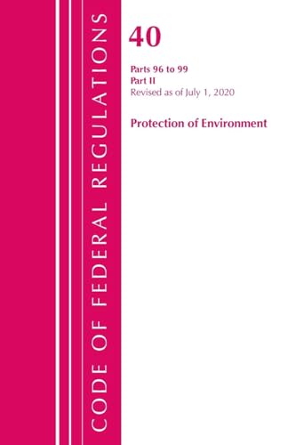 Code of Federal Regulations, Title 40 Protection of the Environment 96-99, Revised As of July 1, 2020: Part 2