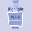 English H/Highlight - Bayern: Band 3-5: 7.-9. Jahrgangsstufe - Additional Texts and Exercises: Materialien für den M-Zweig. Hör-CD. Hörverstehen